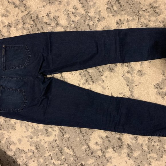 7 for All Mankind: b(air) Denim Aubrey in Varnish - Picture 3 of 3